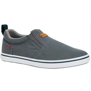 New XTRATUF Men's ECO Sharkbyte Deck Gray Slip-On Shoes Men's SIZE 11